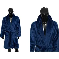Vīriešu Xl Comfort King mikrošķiedras halāts tumši zils 1521000