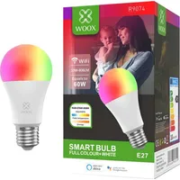Woox Smart Led Wi-Fi Żarówka Kolorowa Rgbw 10W E27 806Lm R9074