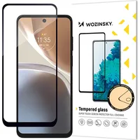 Wozinsky 9 H pilnekrāna rūdīts stikls Motorola Moto G32 ar melnu rāmi, līmes 5907769309489