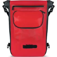 Wozinsky waterproof backpack bicycle bag 2In1 23L red Wbb31Re