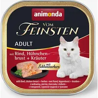 Animonda Vom Feinsten Classic Cat with Beef, Chicken Breast, Herbs 100G Art1113910