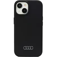 Audi Silicone Case iPhone 15 Plus 6.7 czarny black hardcase Au-Lsrip15M-Q3 D1-Bk Au-Lsrip15M-Q3/D1-Bk
