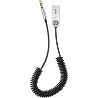 Baseus Caba01-01 audio cable 0.5 m 3.5Mm Usb Type-A Black