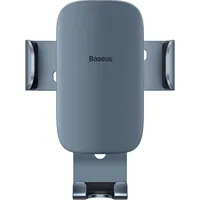 Baseus Metal Age Ii gravitational car phone holder to round ventilation grid Grey Sujs030013