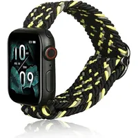 Beline pasek Apple Watch Textile 38 40 41Mm czarno-limonkowy black lime 5904422919948