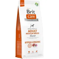Brit Care Hypoallergenic Adult Medium Breed Lamb - dry dog food 12 kg 100-172216