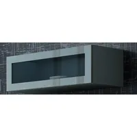 Cama Meble Cabinet Vigo 90 glass 90/35/32 grey/grey gloss Wig90 Sz/S
