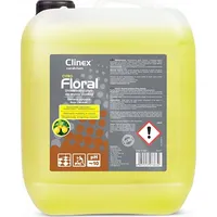Clinex Grīdas tīrīšanas šķidrums bez svītrām, spīdums, Ziedu smarža - Citro 10L 77-898