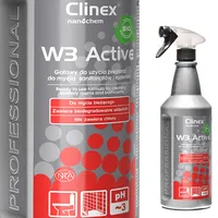 Clinex Sanitārās un vannas istabas tīrīšanas līdzeklis uz citronskābes bāzes W3 Active Bio 1L 77-512