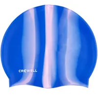 Crowell Multi-Flame-06 silicone swimming cap Multi-Flame-06Na
