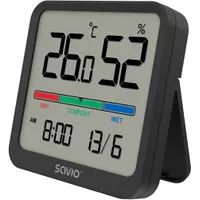 Digitālais termometrs Savio Temperature and Humidity Sensor Ct-01/B