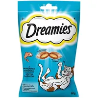 Dreamies 4008429037962 dog / cat treat Snacks Salmon 60 g Art1113347