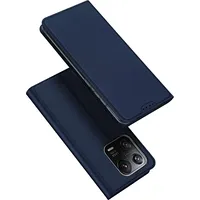 Dux Ducis Skin Pro case Xiaomi 13 cover with flip card wallet stand blue Blue