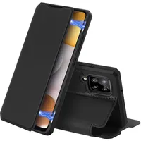 Dux Ducis Skin X Bookcase type case for Samsung Galaxy A42 5G black Black