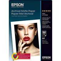 Epson  
 Archival Matte Paper - A4 50 Sheets C13S041342