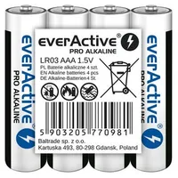Everactive Alkaline batteries Aaa / Lr03 everActive Pro 4 pcs Lr03Pro4T