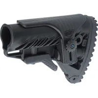 Fab Defense - Glr-16 Cp Buttstock for M16/M4/Ar15 Mil-Spec / Commercial Polymer Black Fx-Glr16Cp 