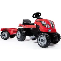 Farmer Xl bērnu pedāļu traktors ar piekabi - Sarkans 710108