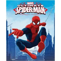 Flīsa sega 120X140 Spiderman Spider Man zila sarkana bērnu pleds 0814 zēnu 5200078