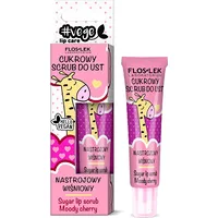 Floslek Lip Care Vege Sugar Scrub Mood Cherry 14G  lūpu skrubis 5905043009261