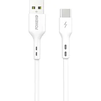 Foneng X36 Usb to Usb-C cable, 2.4A, 2M White Type-C /