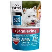 Frendi Pieces in a delicate sauce with lamb - Wet dog food 100 g Art1177926