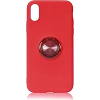 Fusion ring silikona aizsargapvalks ar magnetu Apple iPhone 12  Pro sarkans Fsn-Bc-R-Iph-12-Re