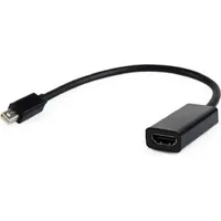 Gembird A-Mdpm-Hdmif-02 video cable adapter Mini Displayport Hdmi Type A Standard Black