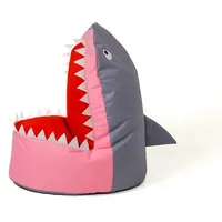 Go Gift Sako bag pouffe Shark grey-pink Xxl 100 x 60 cm Art1205721