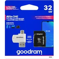 Goodram M1A4-0320R12 memory card 32 Gb Microsdhc Class 10 Uhs-I