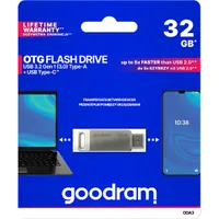 Goodram Oda3 Usb 3.2 32Gb Silver Oda3-0320S0R11