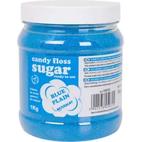 Gsg24 Krāsains cukurs kokvilnas konfektei zilā dabīgā konfektes garša 1Kg Cuk-Nie-1Kg