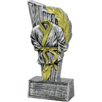 Gtsport Karatē statuete / 15 cm sudrabs Re 511