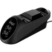 iPega Pg-9180 Dual Docking Station for Ps4 Gaming Controller Black