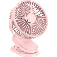 Joyroom Pārnēsājams Usb galda ventilators Cheersummer rozā krāsā 6941237149459
