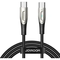 Joyroom Pioneer sērijas Usb-C pīts kabelis 240 W 1,2 M melns 6956116759438