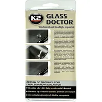 K2 Glass Doctor zestaw do naprawyczy szyb samochodowych uniwersalny 4678-Uniw
