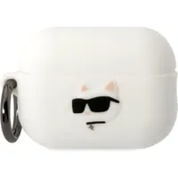 Karl Lagerfeld case for Airpods Pro 2 Klap2Runchh white 3D Silicone Nft
