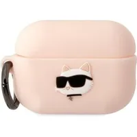 Karl Lagerfeld case for Airpods Pro 2 Klap2Runchp pink 3D Silicone Nft