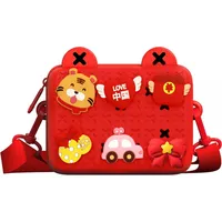 Kids handbag K10 red Uch000997