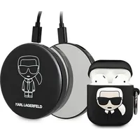 Klbppboa2K Karl Lagerfeld Bundle Iconic Case for Airpods 1 2  Power Bank
