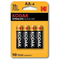 Kodak Xtralife alkaline Aa battery 4 pack 30952027