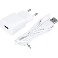 Maxlife Mxtc-01 charger 1X Usb 1A white  Lightning cable Oem001529