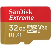 Memory card Sandisk Extreme microSDHC 32Gb 100 60 Mb s V30 A1 U3 4K Sdsqxaf-032G-Gn6Ma