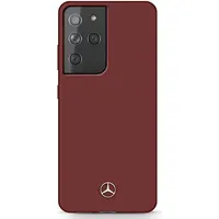 Mercedes Mehcs21Lsilre S21 Ultra G998 czerwony red hardcase Silicone Line