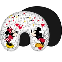 Mickey and Mini Minnie un Mouses kruasānu ceļojumu spilvens, krāsains 23. augusts 22Tc216