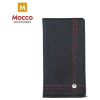 Mocco Smart Focus Book Case Grāmatveida Maks Telefonam Xiaomi Redmi 4A Melns / Sarkans 4752168021156