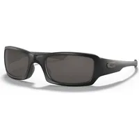 Oakley - Si Fives kvadrātveida matēti melnas saulesbrilles silti pelēkas Oo9238-10 Art2073304