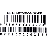 Orico Adapter Hdd/Ssd Sata 2,5  3,5 1125Ss-V1-Bk-Ep