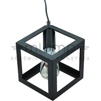 Polux Lampa wisząca Il Mio Sweden P140235-1 czarny kwadrat Art1714063